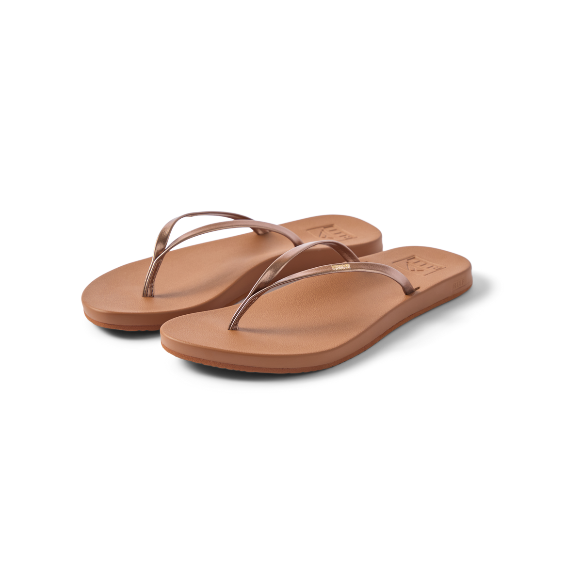 Reef Cushion Slim Womens Sandal Bronze-Brown 7