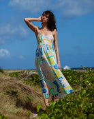 BILLABONG ISLAND LIFE MIDI DRS BLM-BLUE MULTI M