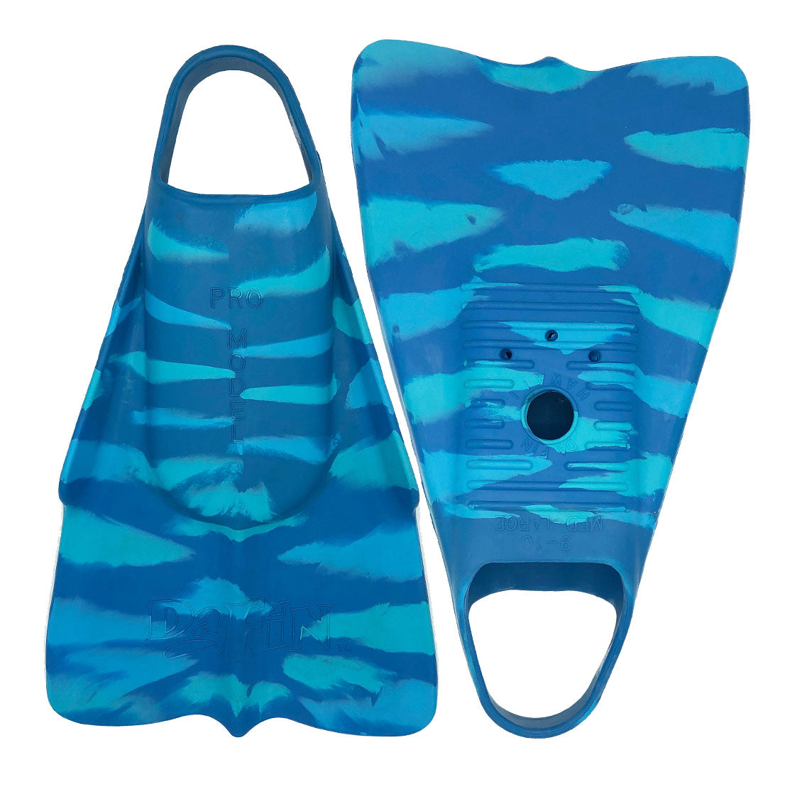 DaFiN Zak Noyle Swimfins Ocean Blue XXL