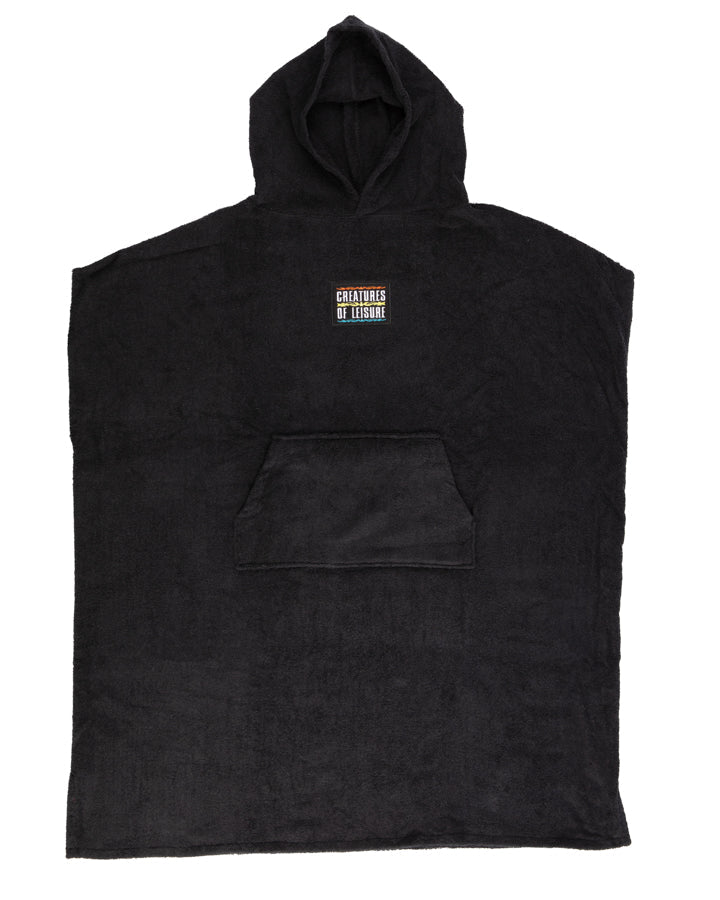 Creatures of Leisure Thorn Poncho Black OS