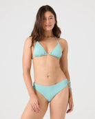 Roxy SD Beach Classics Mod Tiki Tri AQUA BLISS M