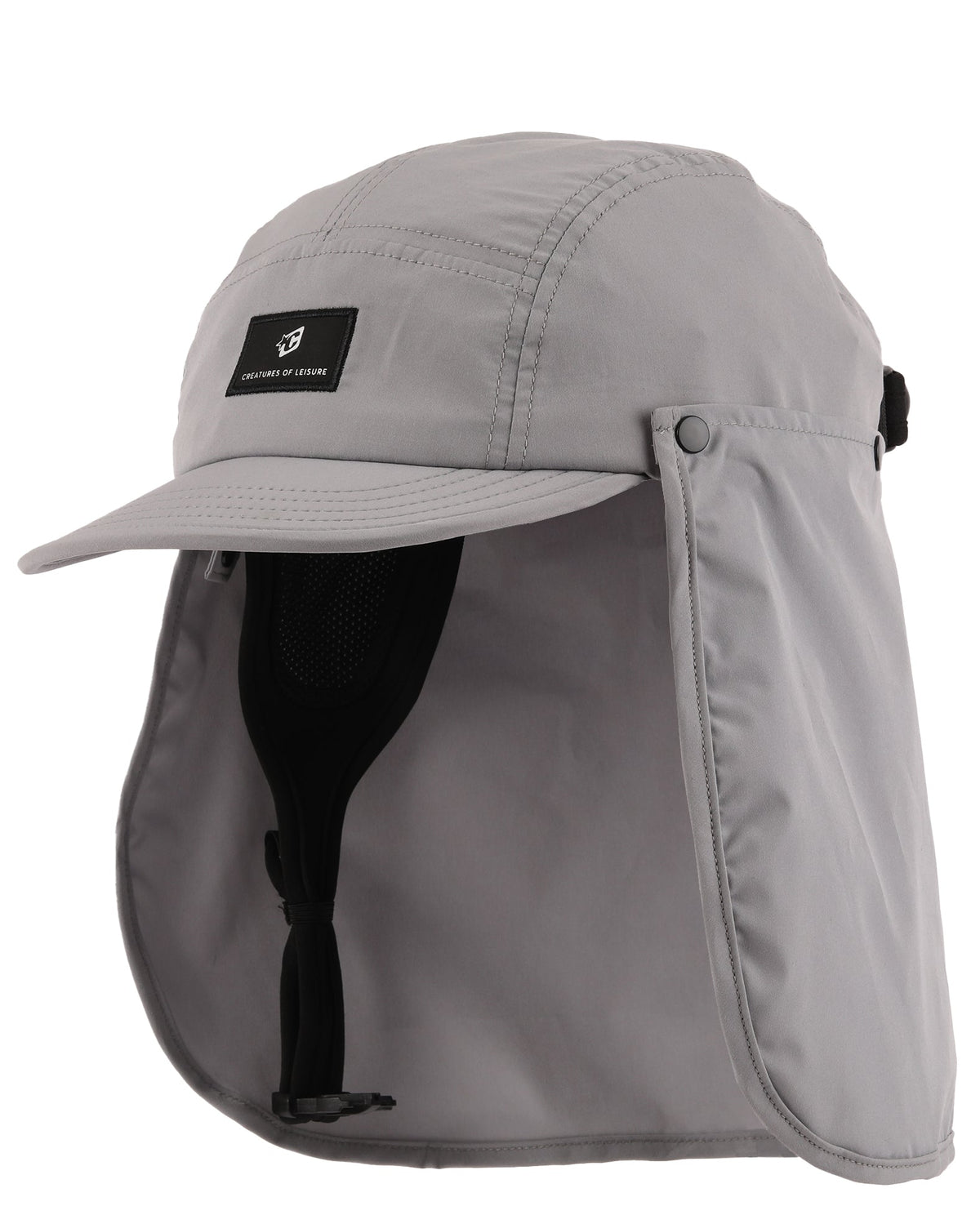 Creatures of Leisure Reliance Legionnaire Surf Cap Titanium L/XL