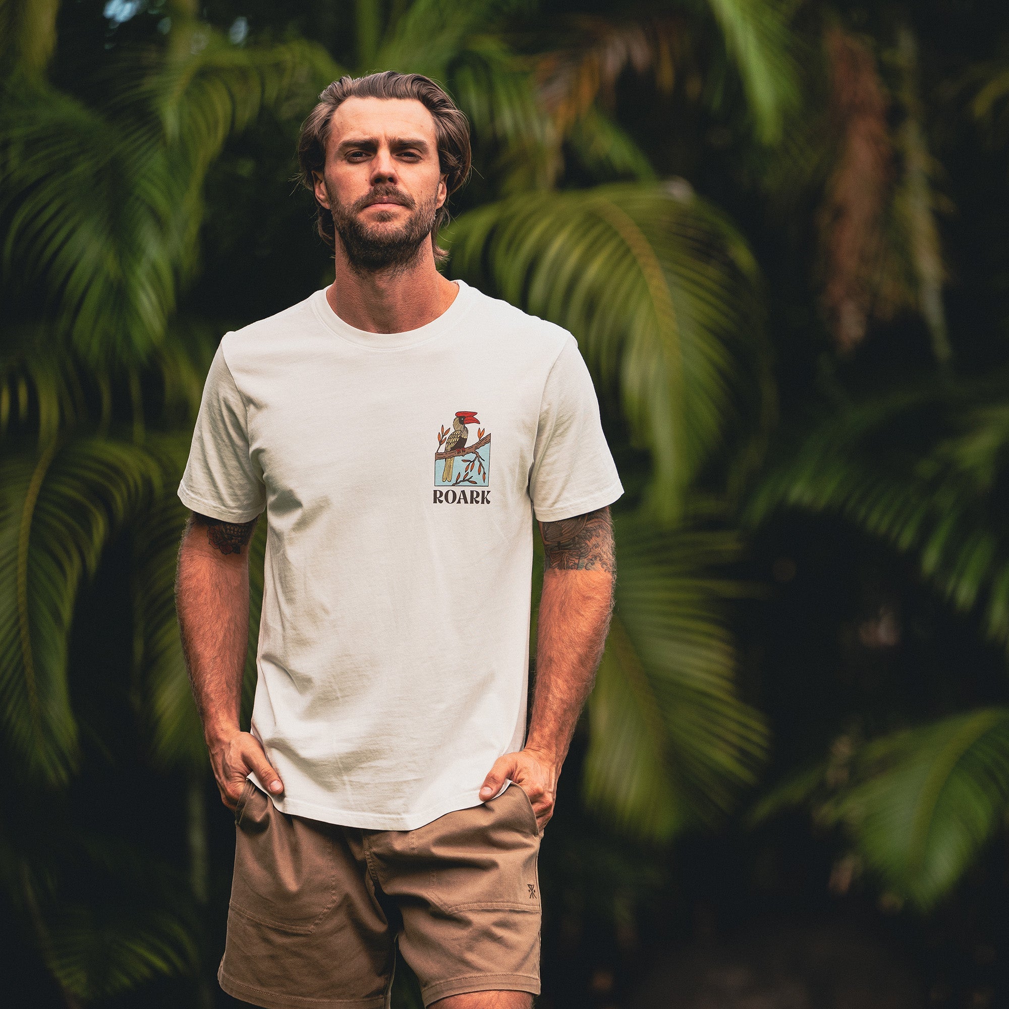 ROARK ENJOY TEE WWH-OFF WHITE XL