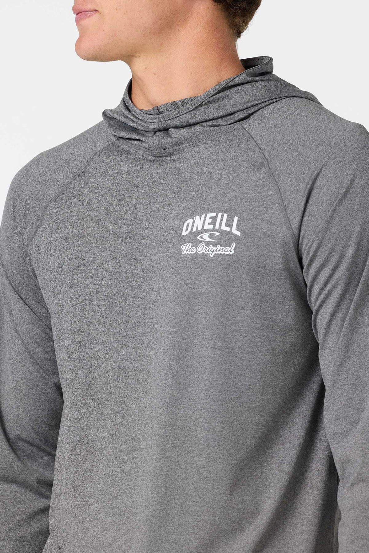 O'Neill Mascot UPF LS Hooded Pullover Shirt GARM L