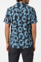 O'Neill Trvlr Perf Print Stnd SS Shirt BLK M