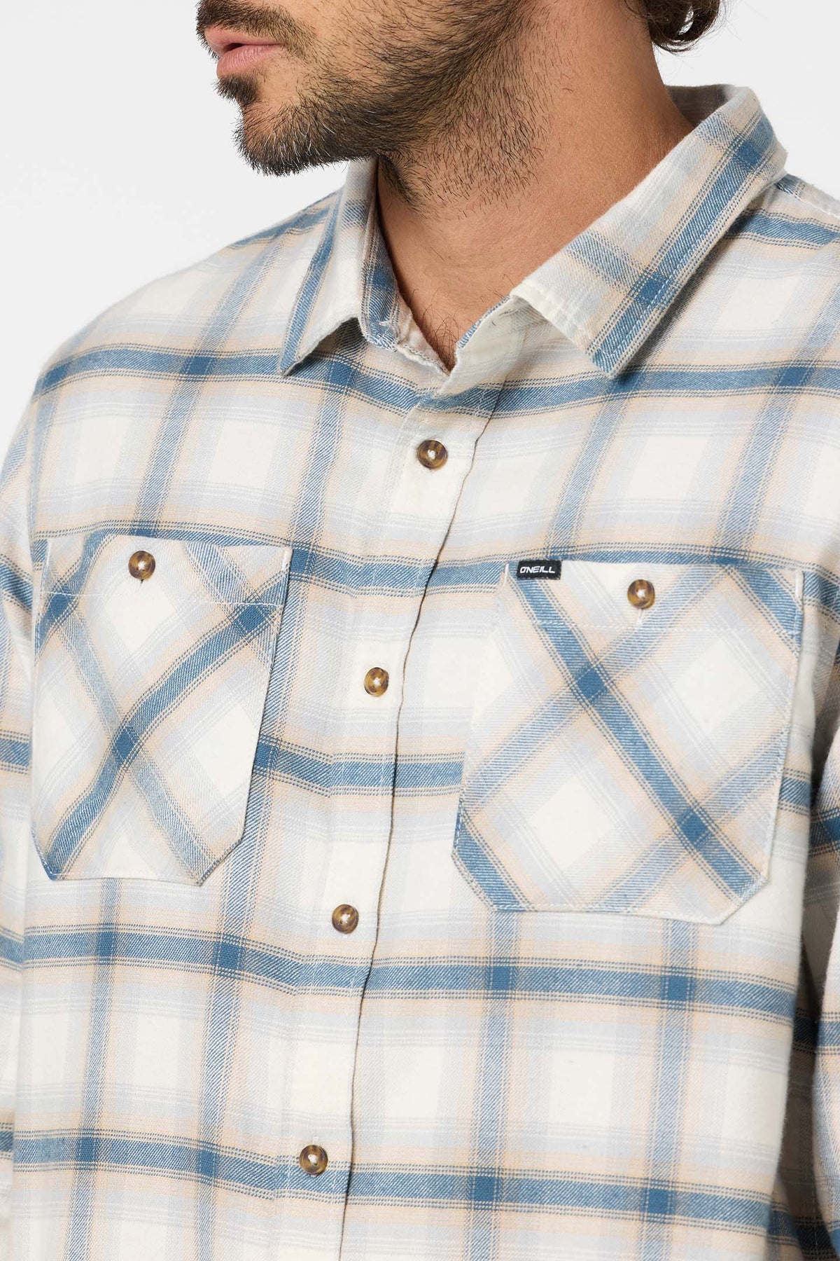 O'Neill Coastline Flannel Shirt TOFU M