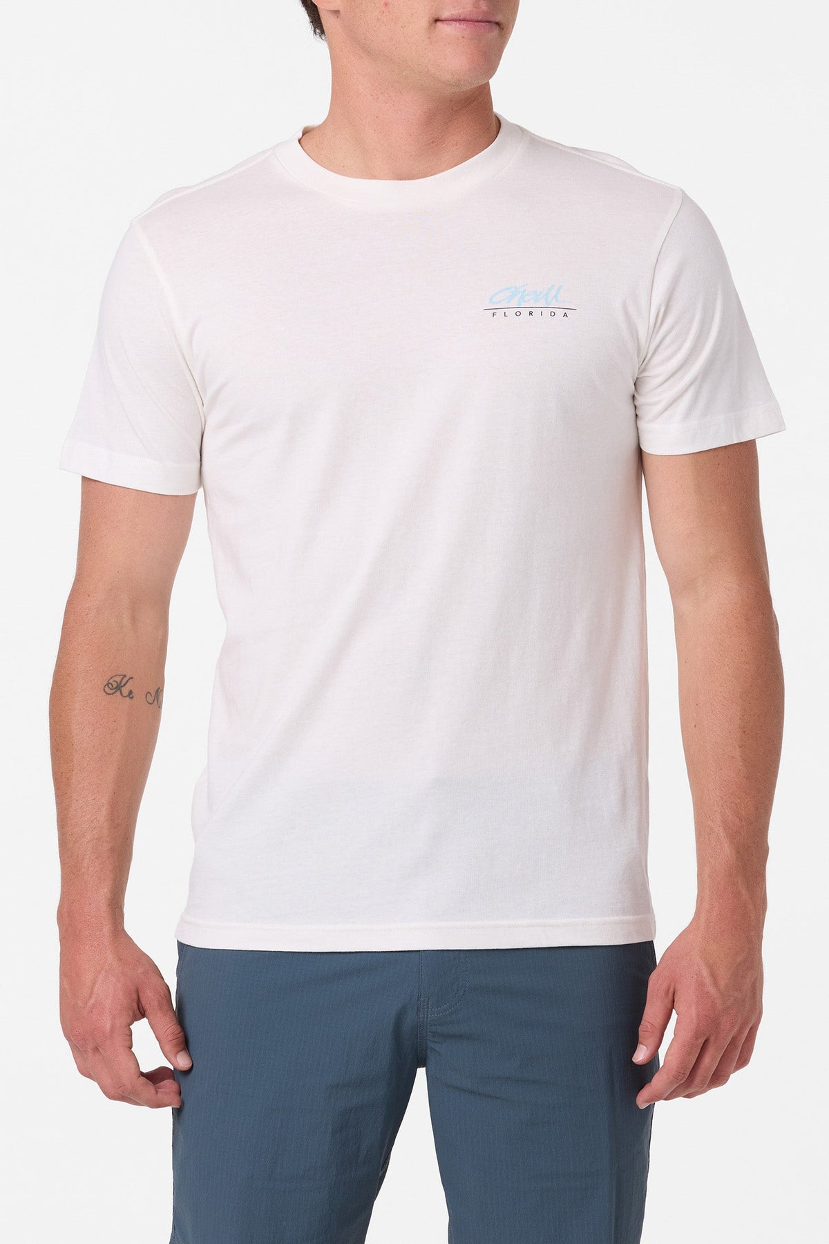 O'Neill Tropics Florida Classic SS Tee Shirt TOFU M