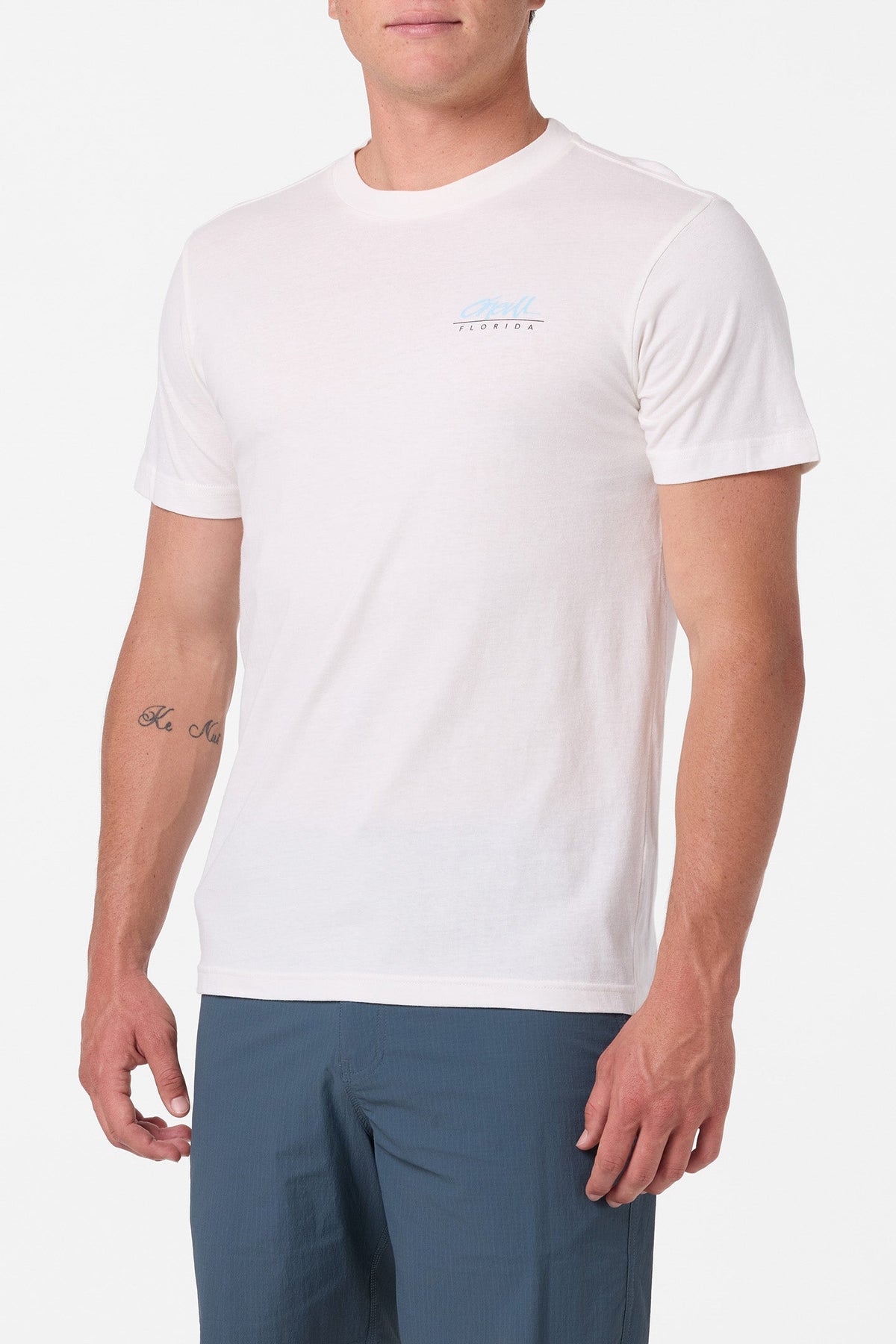 O'Neill Tropics Florida Classic SS Tee Shirt TOFU L
