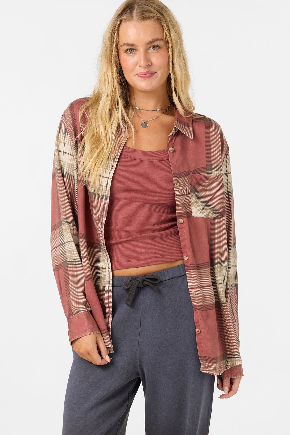 Oneill OG LOGAN FLANNEL SHIRT APB XL