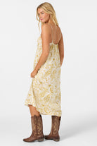 Oneill OG DAYNA WHISPY MIDI DRESS TOFU M