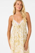 Oneill OG DAYNA WHISPY MIDI DRESS TOFU XS