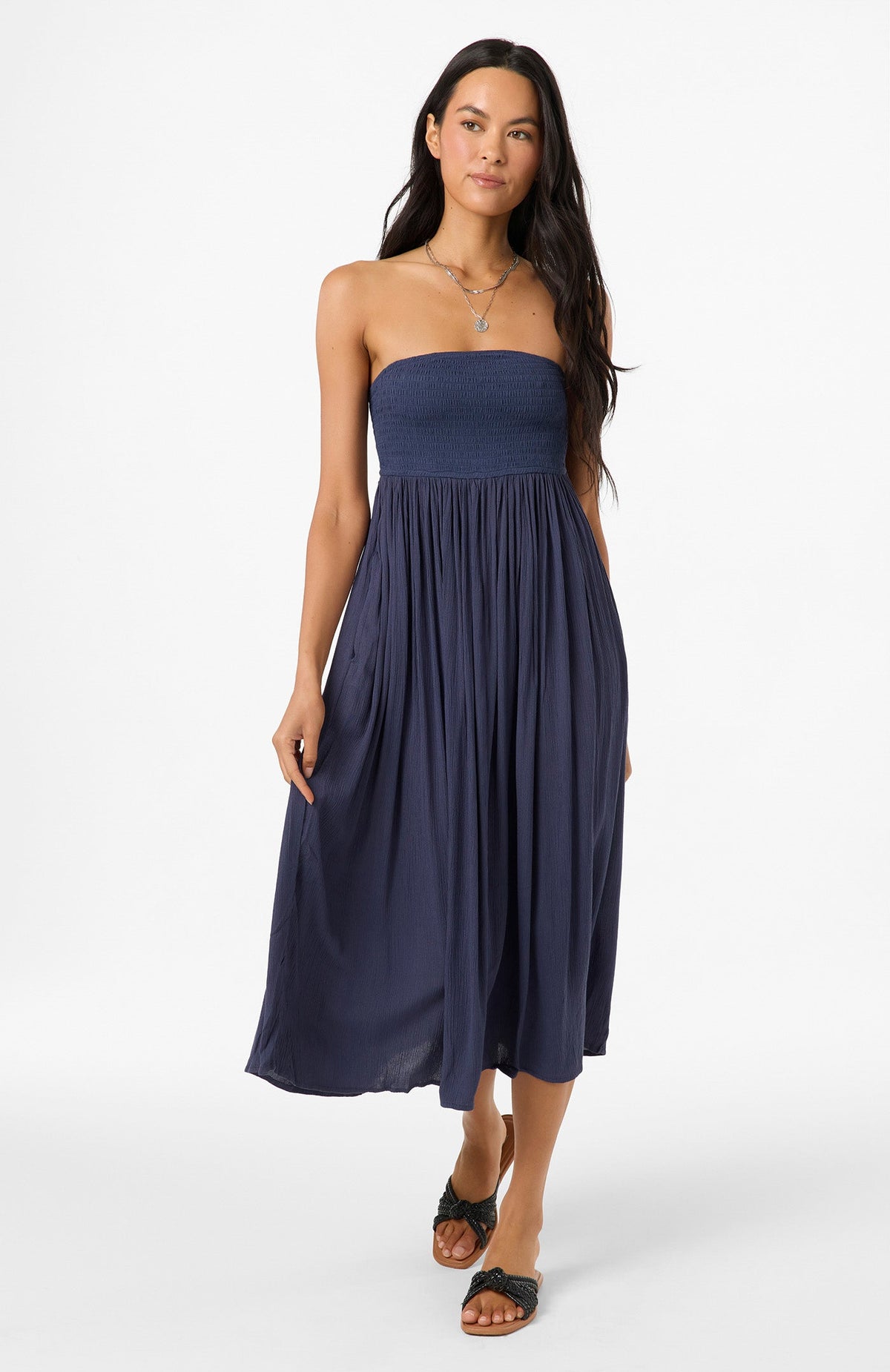 Oneill PIPER MIDI DRESS NVY XS