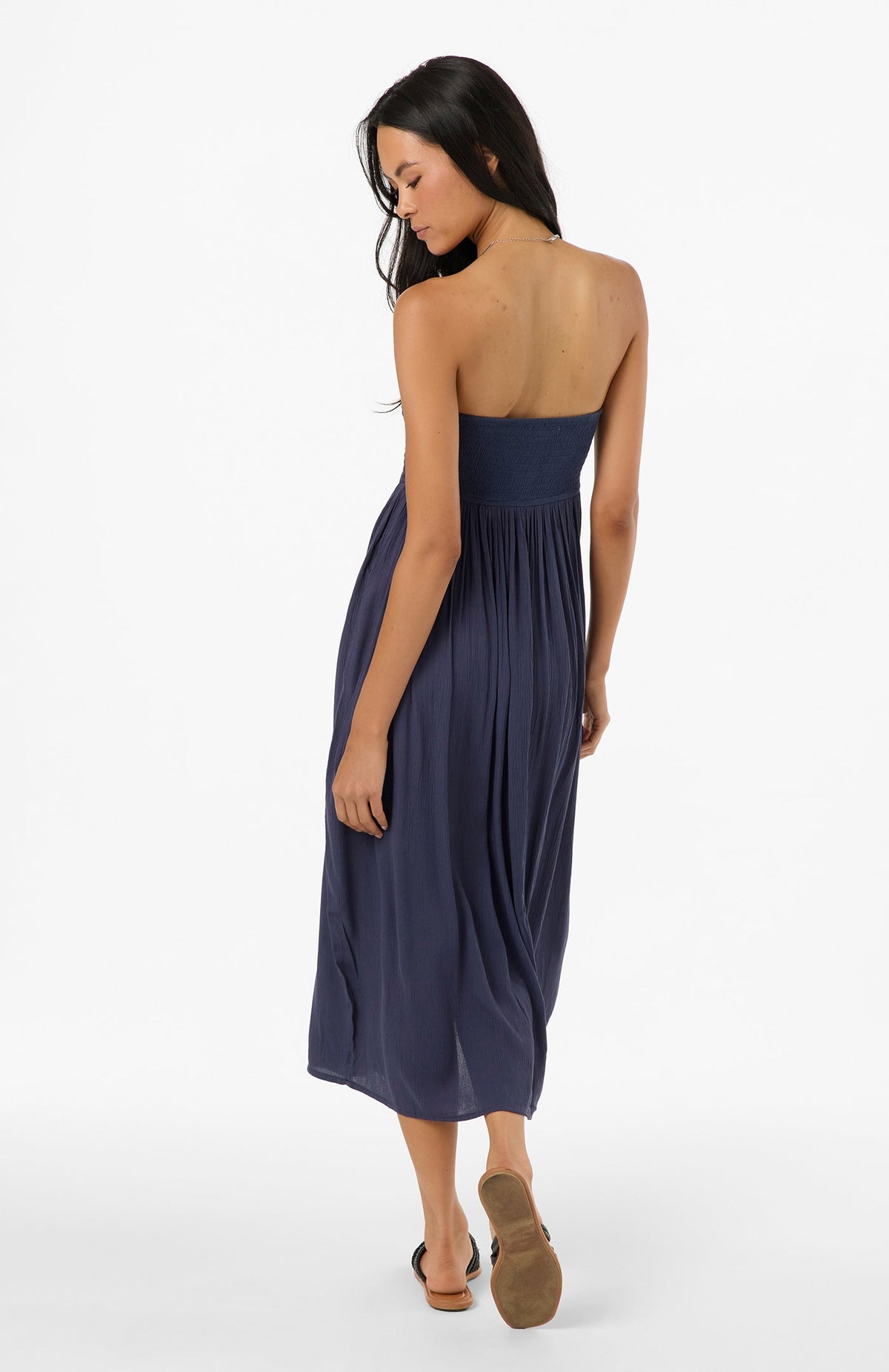 Oneill PIPER MIDI DRESS NVY XL