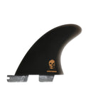 FCS 2 Christenson PG Quad Rear Fins Black M