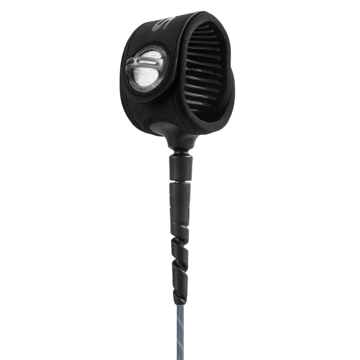 FCS Freedom Helix Comp Leash Smoke-White 6ft0in