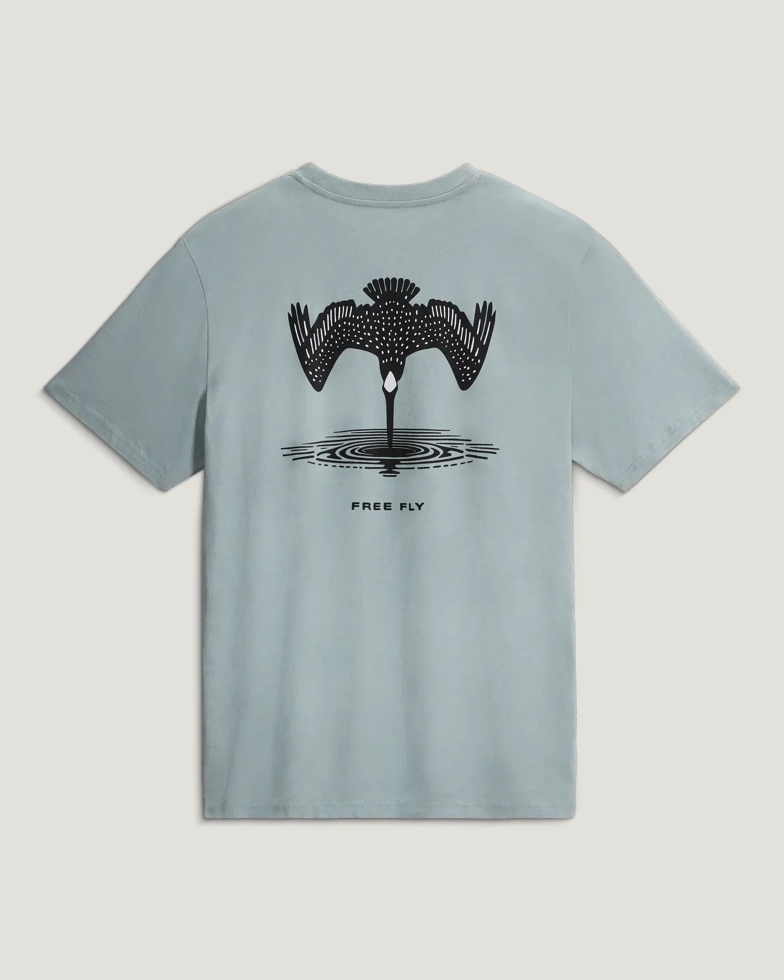 Free Fly Dive Bomb Pocket Tee Ocean Mist M