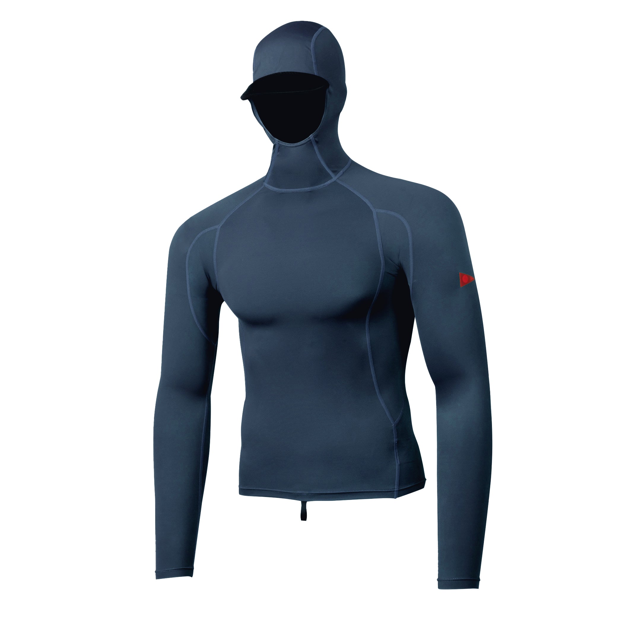 Florence Marine LS Hooded Rashguard DNY-DarkNavy XXL