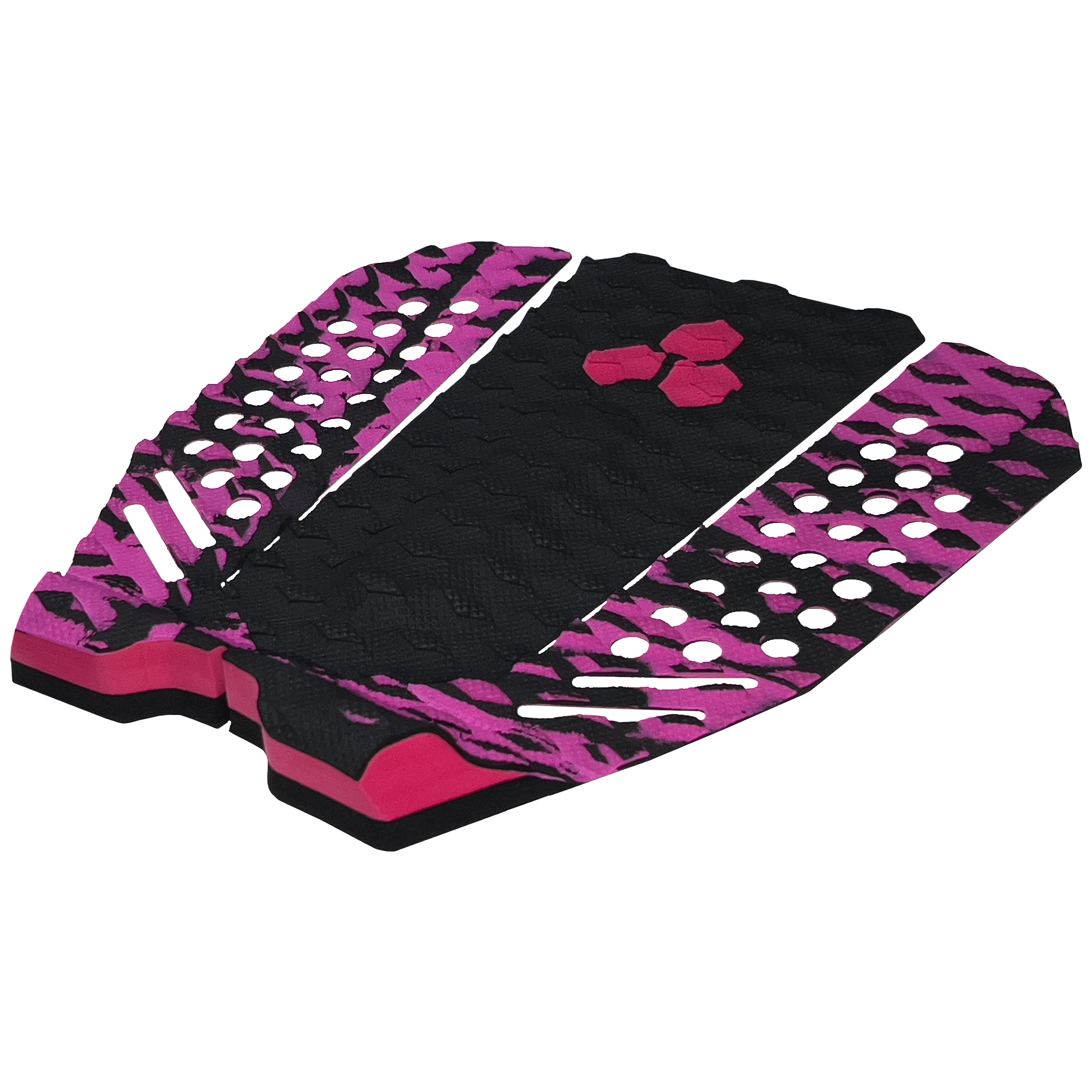 Channel Island Surfboards Fuser 3-Piece Arch Tail Pad EF-Electric Fuschia