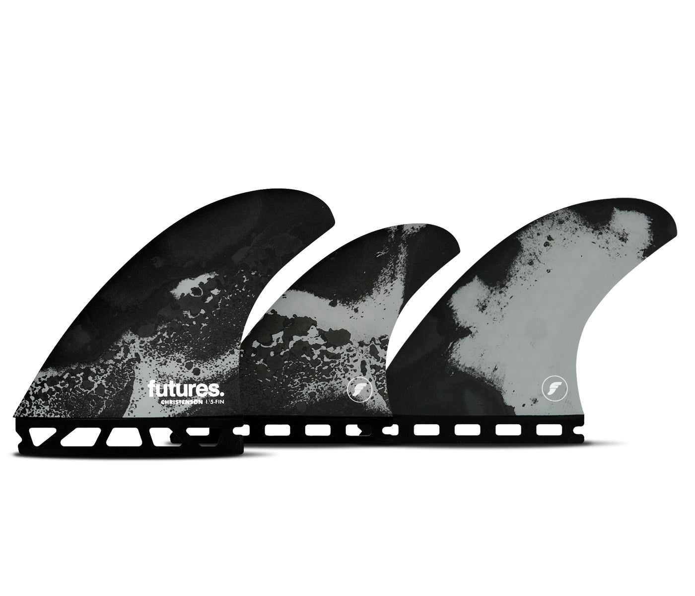 Futures Fins Christenson Honeycomb 5-Fin Set Grey M