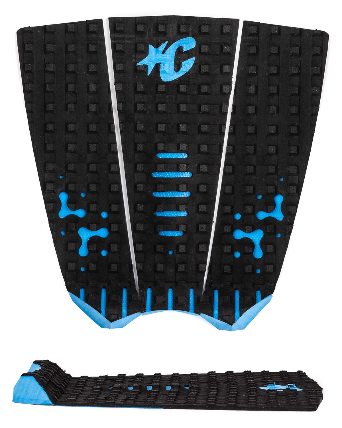 Creatures of Leisure Mick Fanning Signature Traction Pad Black Cyan