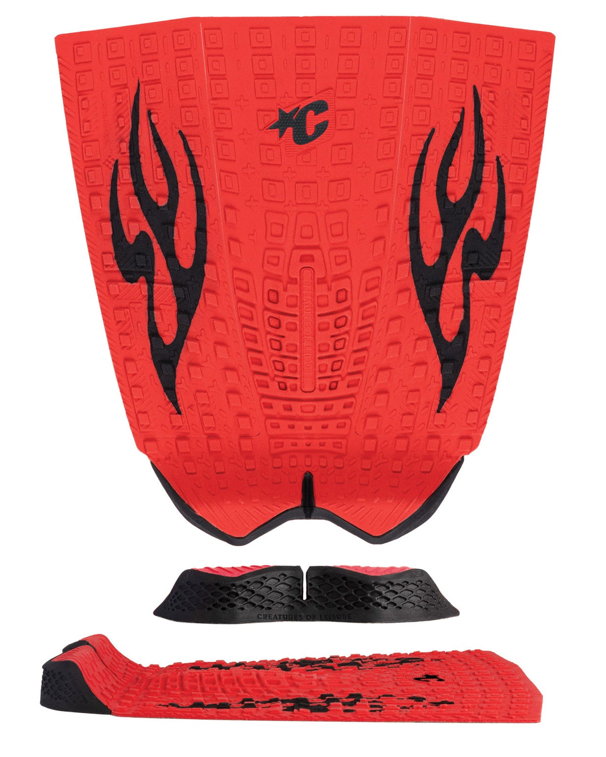 Creatures of Leisure Proto 1.5 Signature Traction Pad Eco Fluro Red Flames