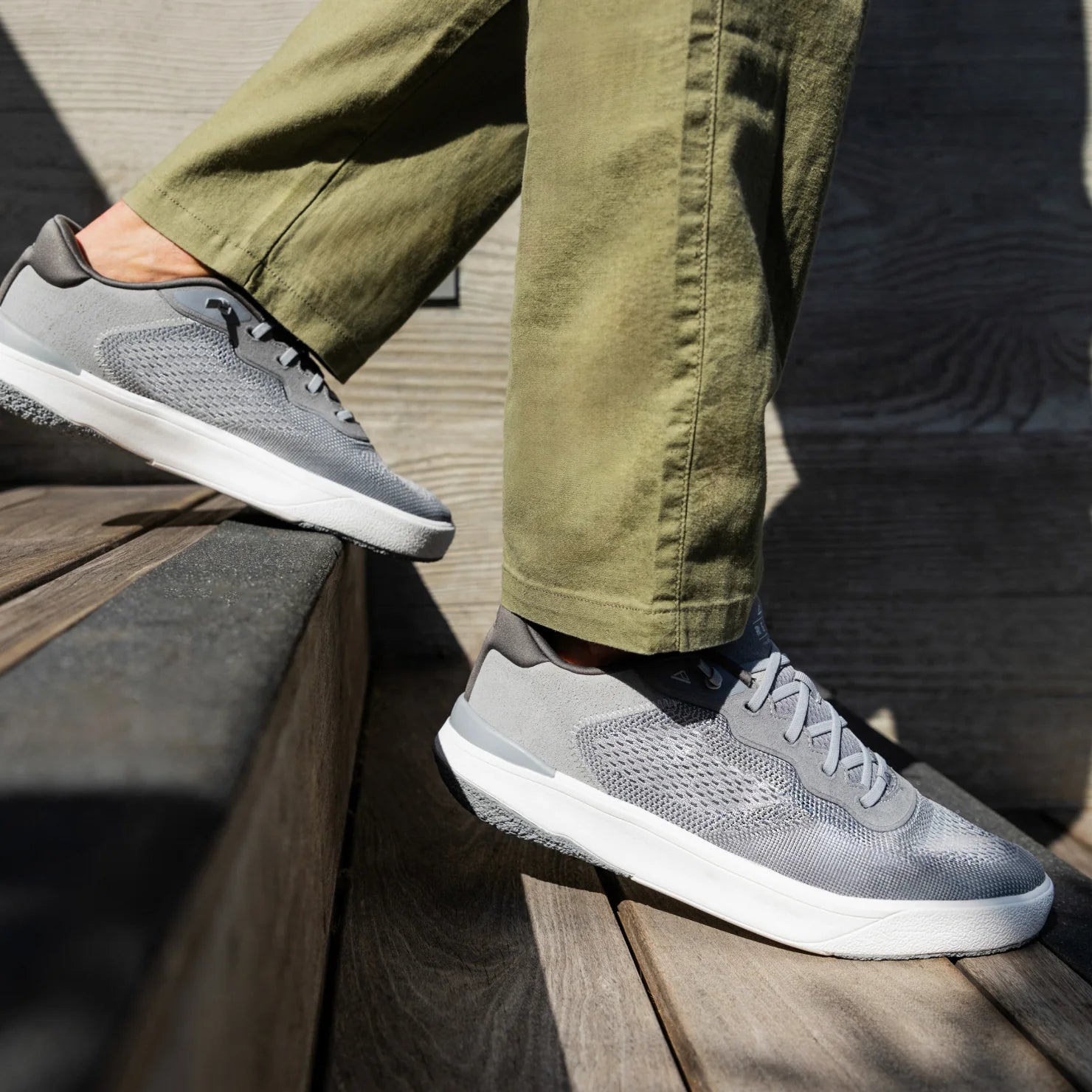 Reef Del Mar Mens Shoe Heather Grey 13