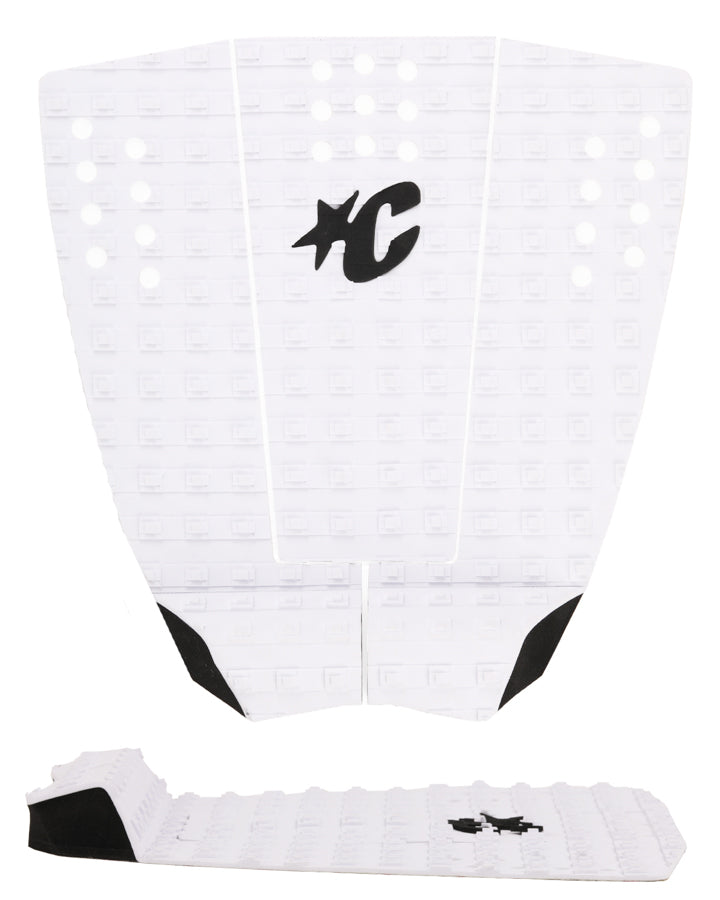 Creatures of Leisure Reliance 3 Pin Tail Traction Pad White Black