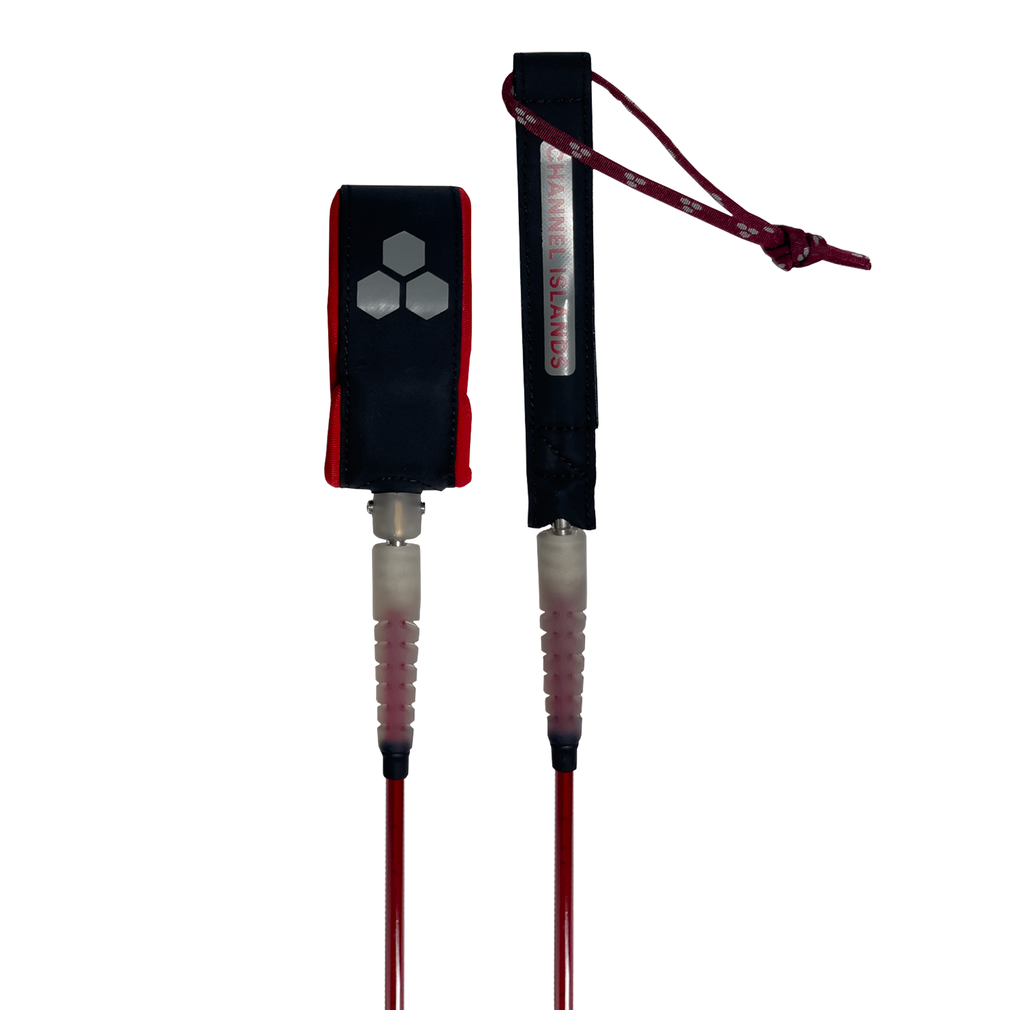 Channel Islands Surfboards Hex Comp Leash PNR-Pinot Noir 6ft0in