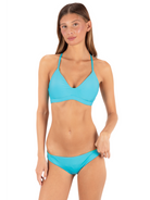 Hurley Solid  Adjustable Halter Top Surf Blue XS
