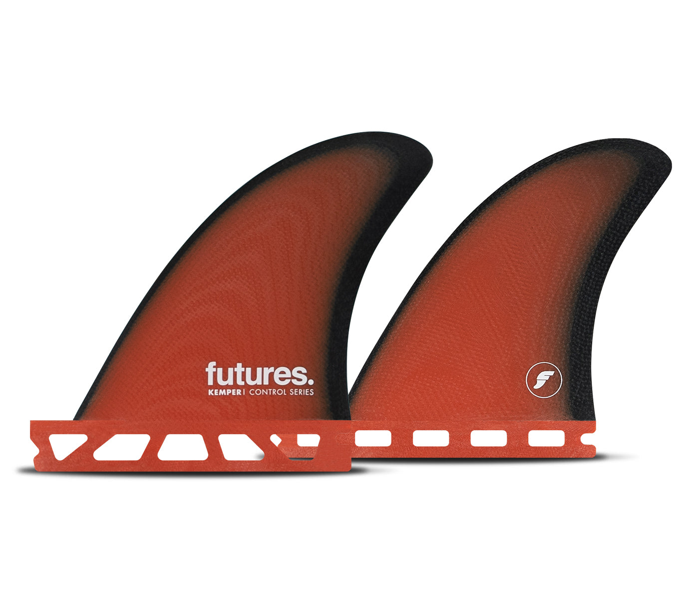 Futures Fins Billy Kemper Control Series Quad Red-Black