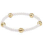 Enewton Classic Pearl Beaded Bracelet AdmireSmallGold 3mm