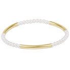 Enewton Classic Pearl Beaded Bracelet BlissBarPattern 3mm