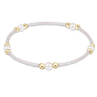 Enewton Hope Purpose Bracelet 2mm Pearl Silky White