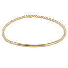 Enewton  Classic Gold Bracelet  BlissBar 2mm