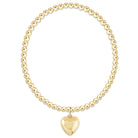 Enewton  Classic Gold Bracelet  LovePlushGoldCharm 3mm