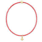 Enewton Hope Classic Bracelet 2mm Signature Cross Small Gold Charm Sherbert