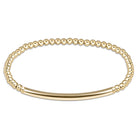 Enewton  Classic Gold Bracelet  BlissBarSmooth 3mm