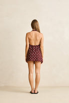 RHYTHM POLKA HALTER TOP CAF-CAFE 2S