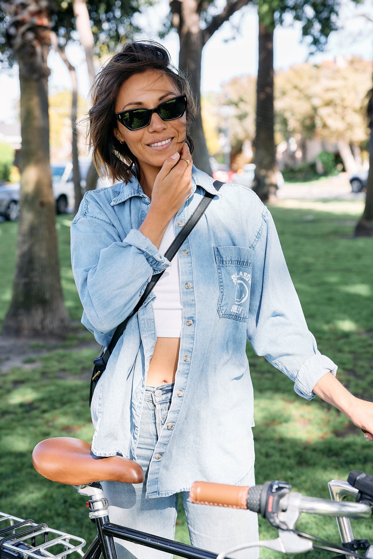 Otis Selena Sunglasses EcoBlack Grey