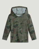 Free Fly Toddler Bamboo Shade Hoodie Vintage Camo Oil Green 5T