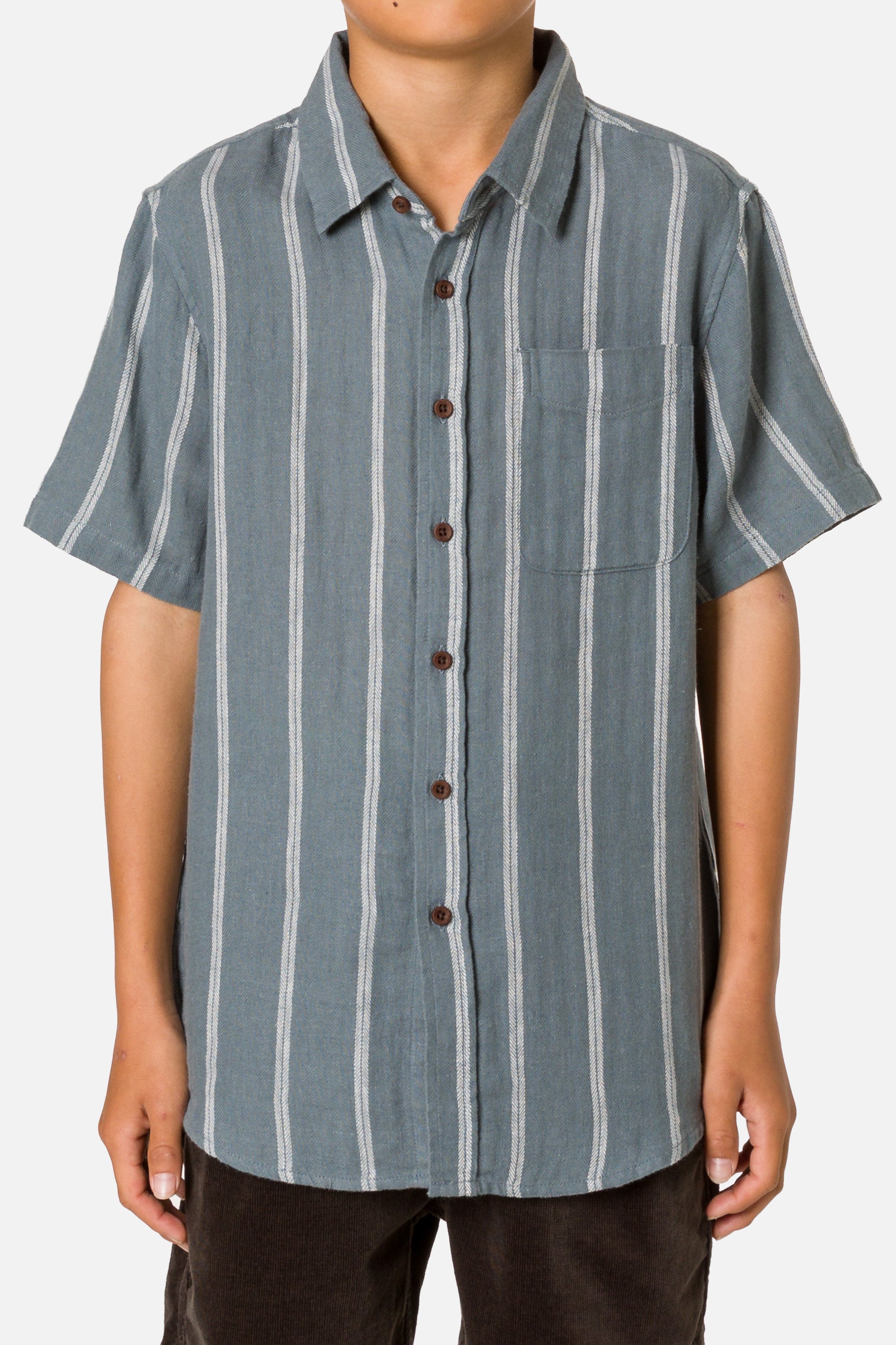 Katin Alan Boys SS Shirt TEBL-TEMPEST BLUE M