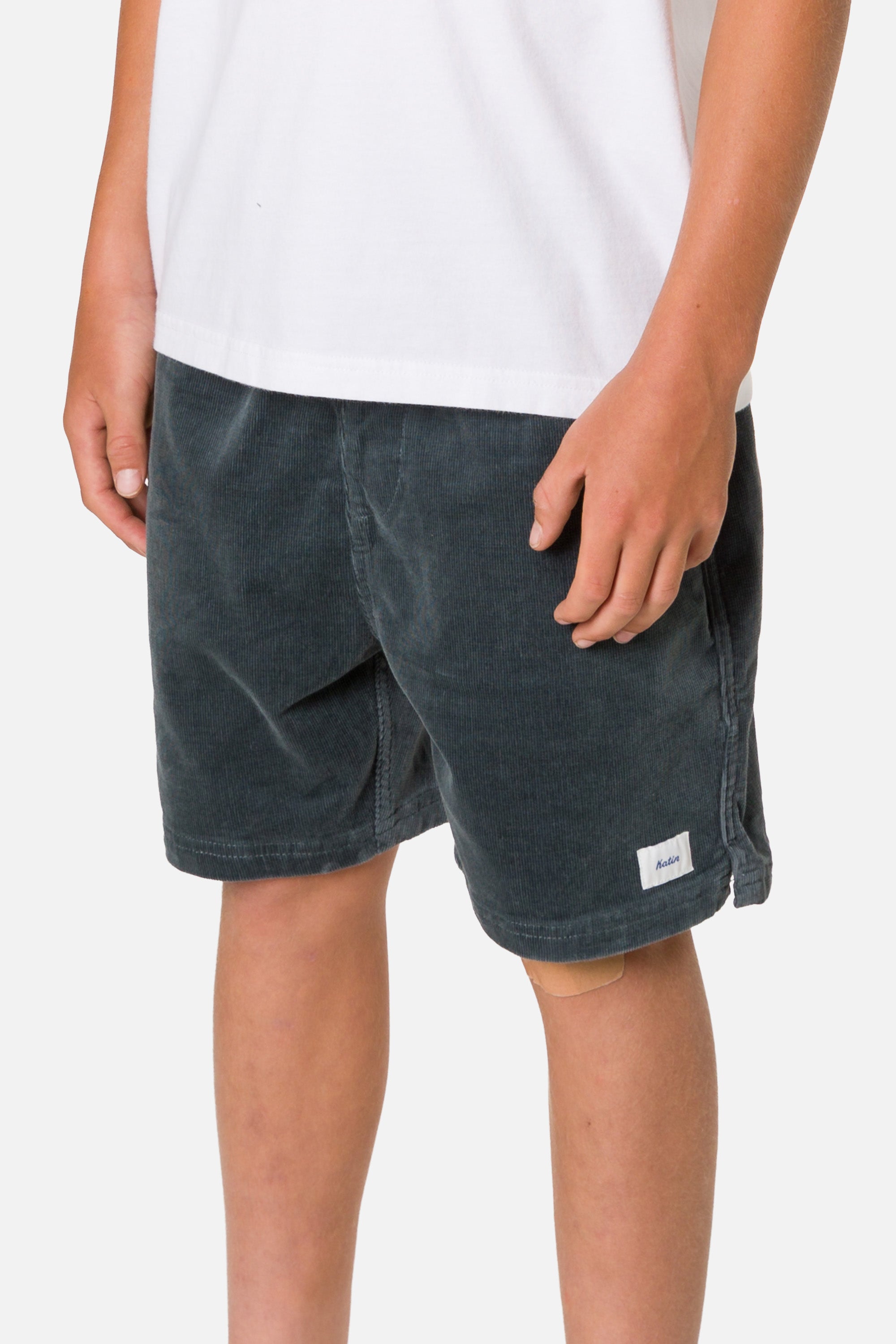 KATIN BOYS CORD LOCAL SHORT TEBL-TEMPEST BLUE XL