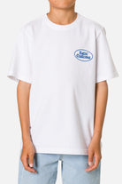 KATIN BOYS HAULIN TEE WHITE L
