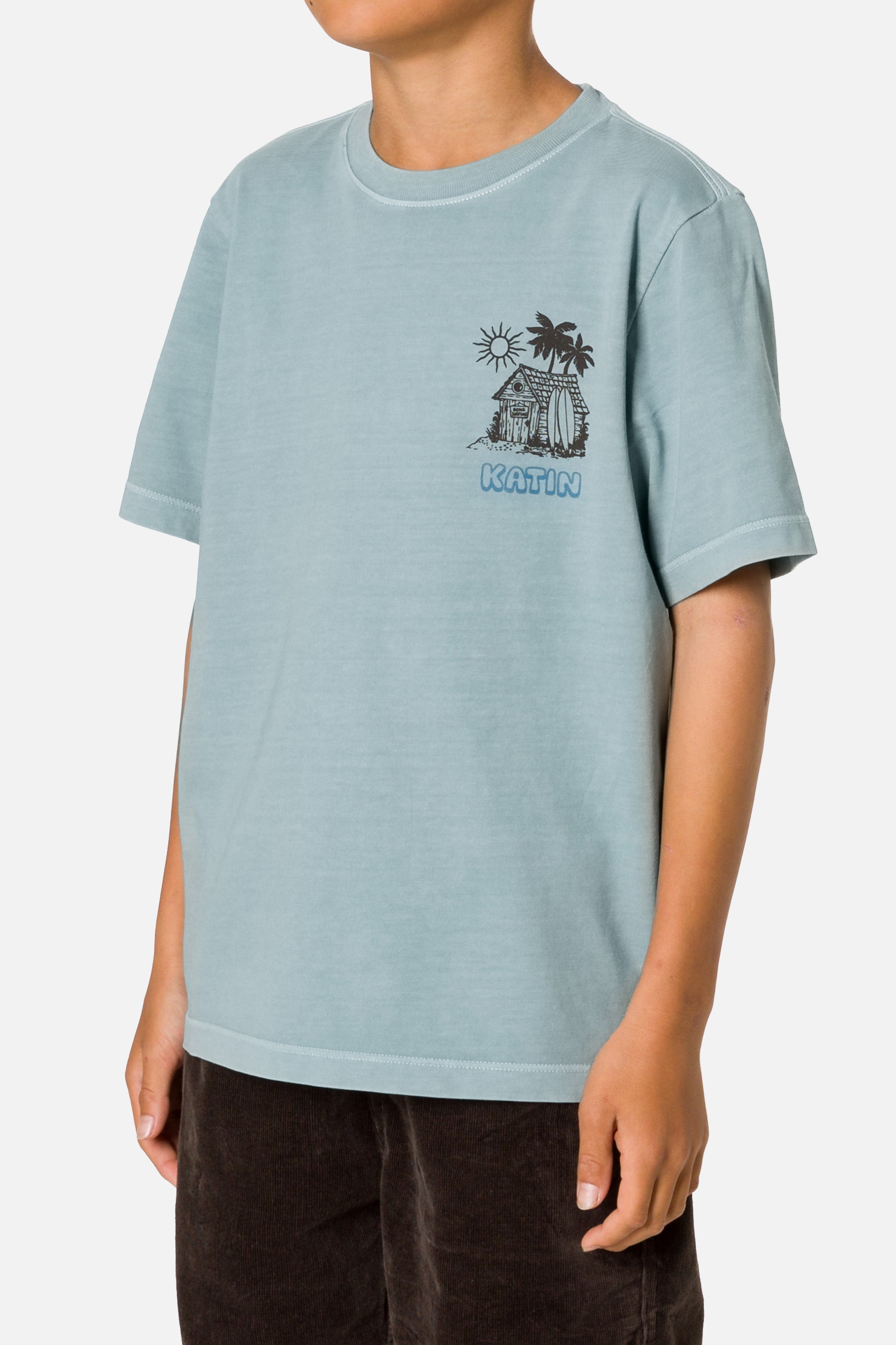 KATIN BOYS SHACKED TEE AFBL-AIR FORCE BLUE S