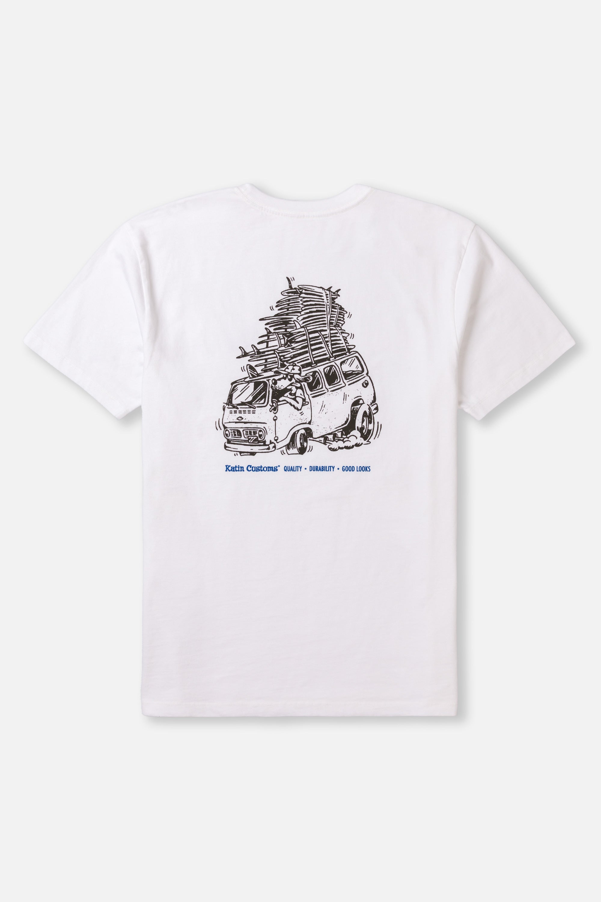 KATIN BOYS HAULIN TEE WHITE S