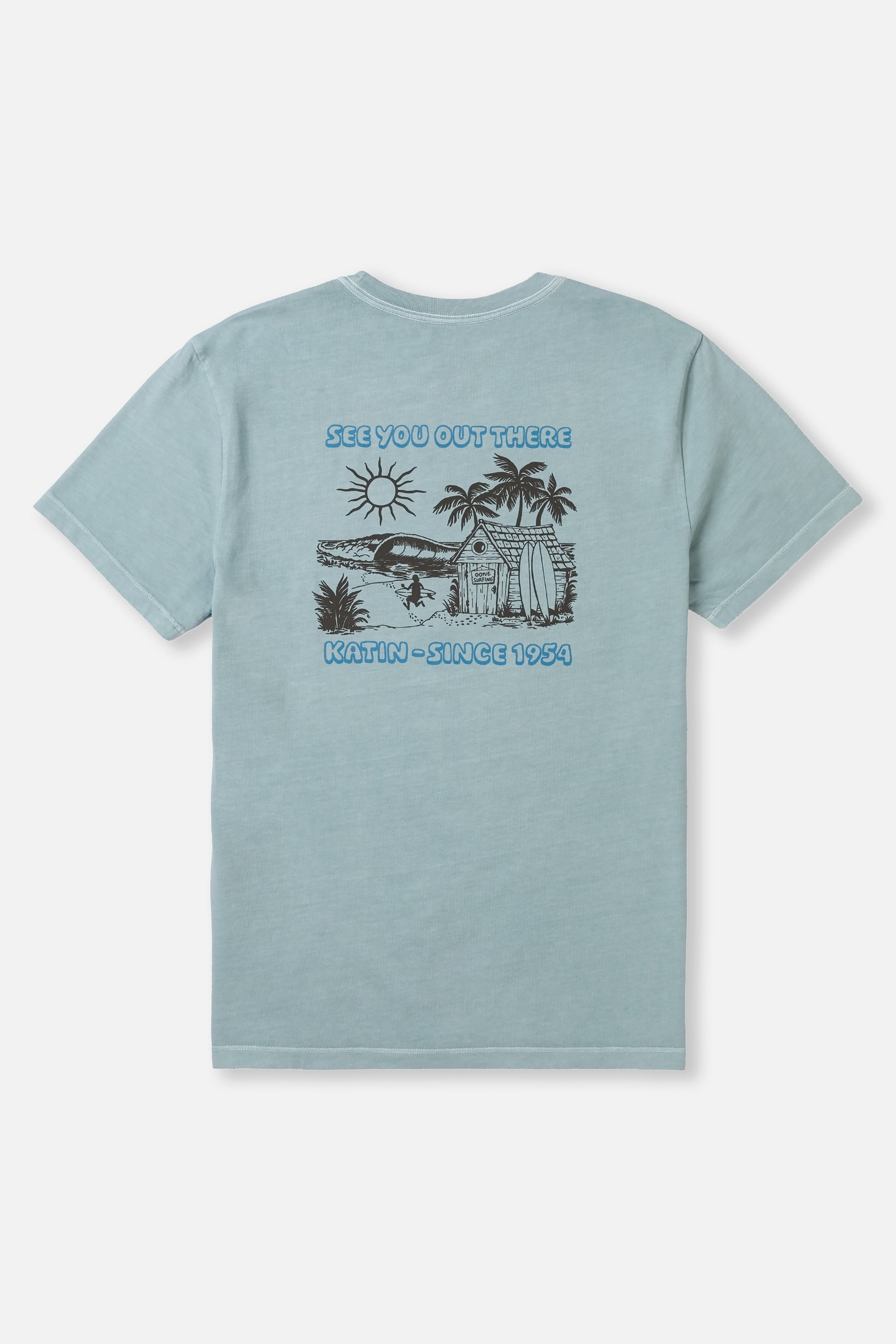 KATIN BOYS SHACKED TEE AFBL-AIR FORCE BLUE S