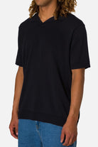 KATIN SHERMAN KNIT POLO BLACK M