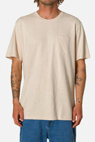 Katin Slub Base Tee ALPE-ALMOND PEACH L