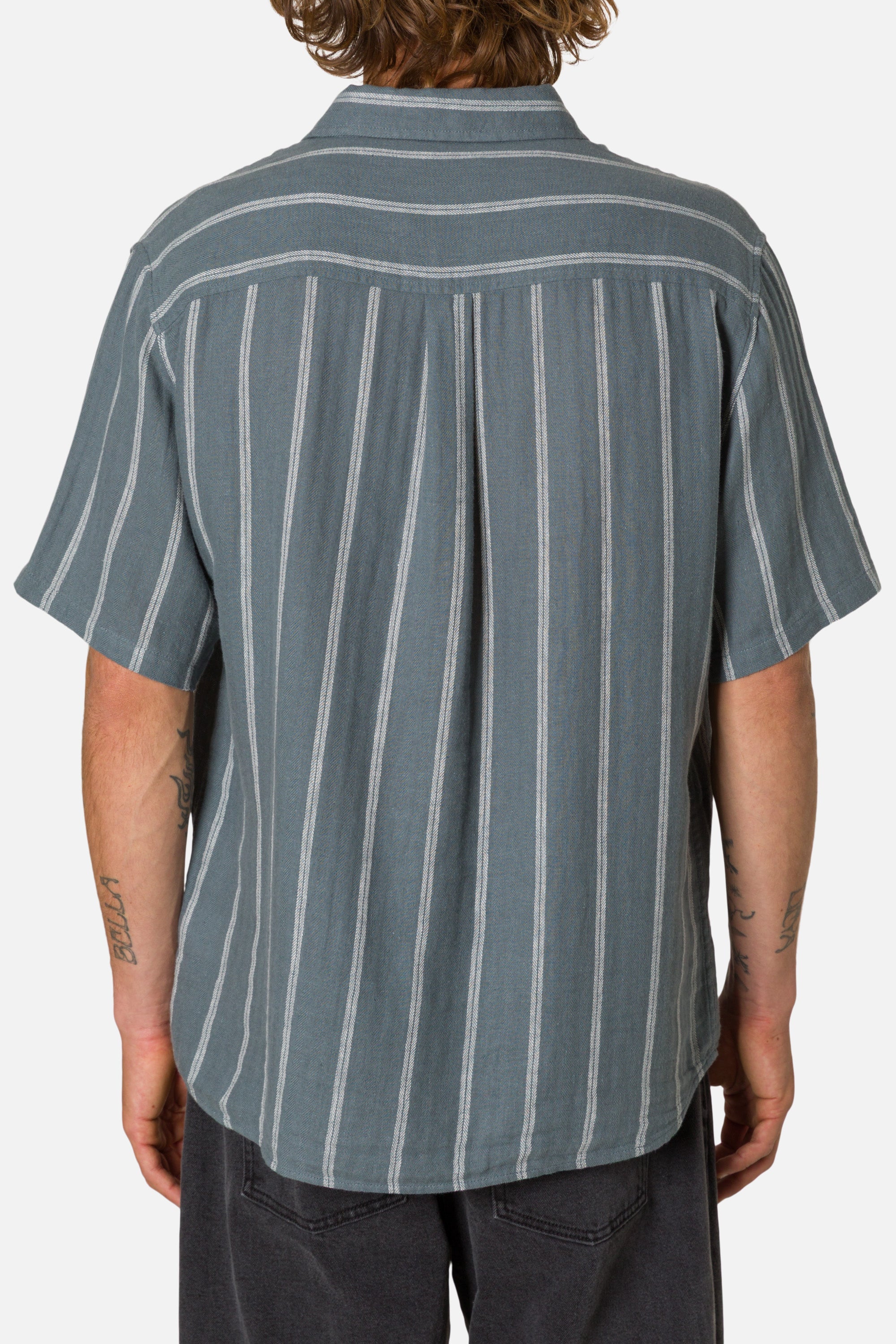 KATIN ALAN SHIRT TEBL-TEMPEST BLUE XXL