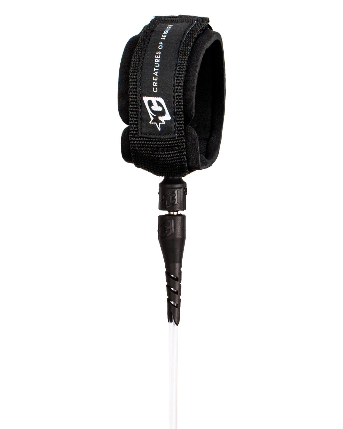 Creatures of Leisure Icon Leash Clear White Black 6ft0in